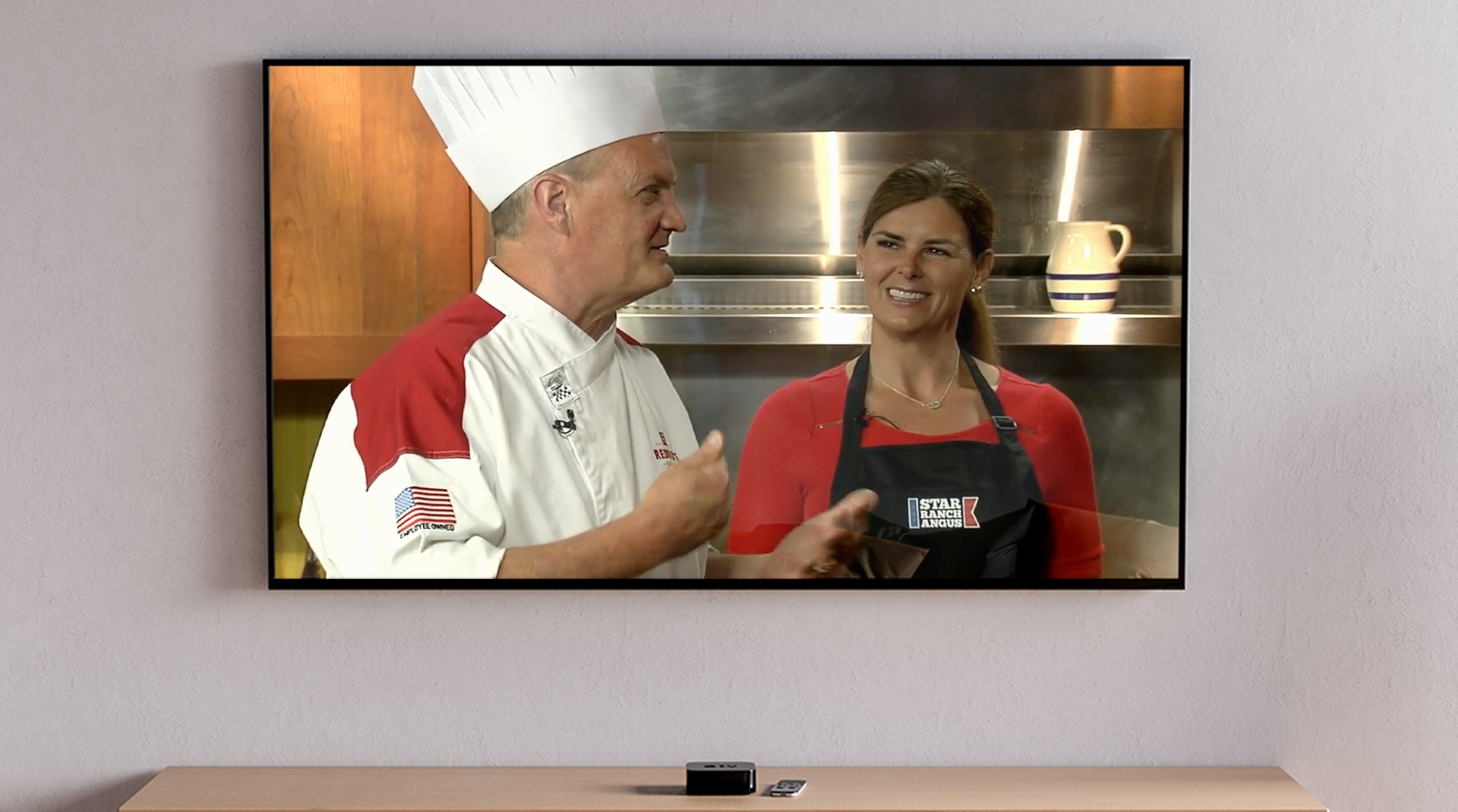 Star Ranch Angus video featured with a professional chef 