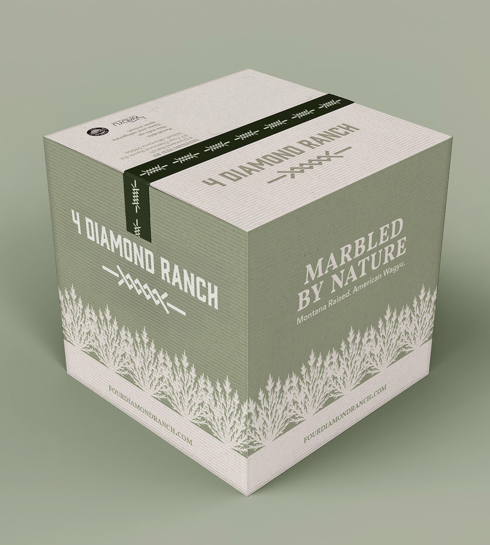 4 Diamond Ranch Packaging Design